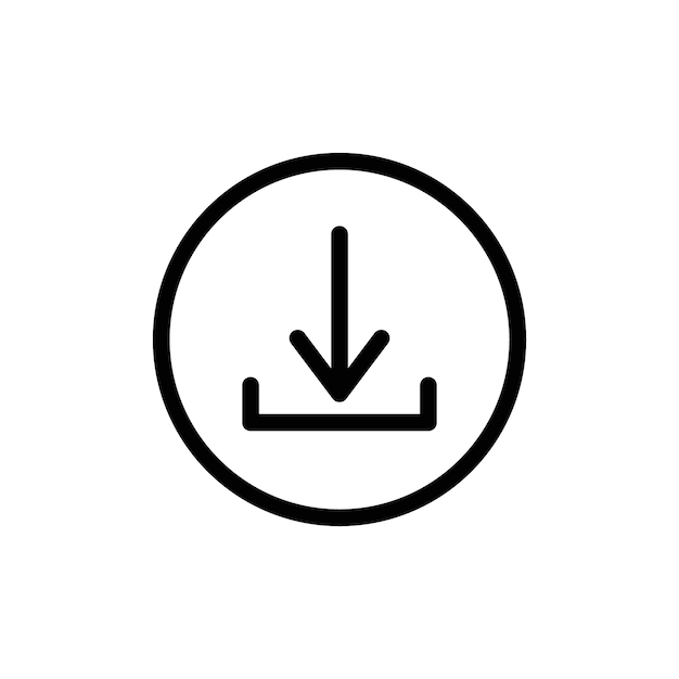Descargar el ícono de flecha ideal para software y transferencias de archivos