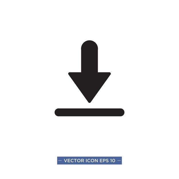 Descargar icono ilustración vectorial