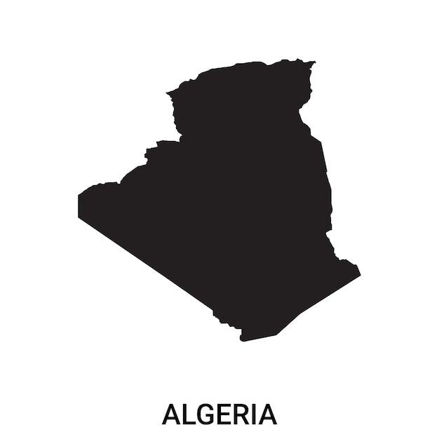 Descripción del mapa de Argelia