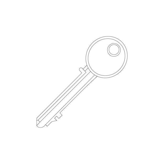 Descripción simple de la tecla Icono de la tecla dibujo continuo de una línea.