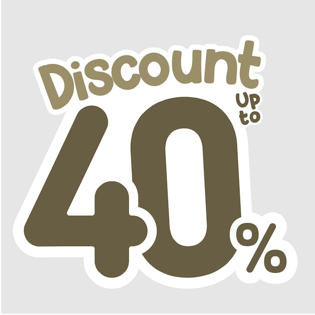 Descuento del 40%