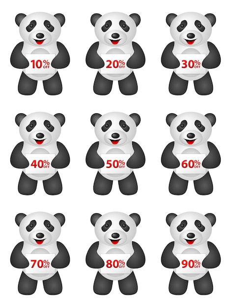 Descuento de panda
