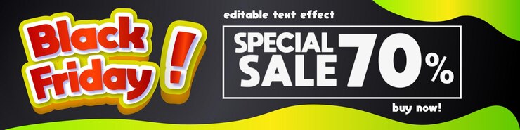 Vector descuento de venta de promoción de banner de viernes negro