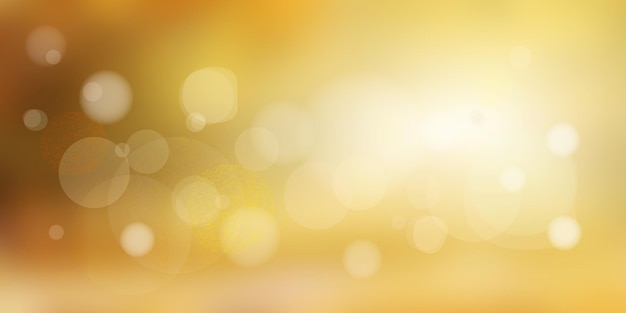 Desdibujado de fondo de otoño vectorial y bokeh