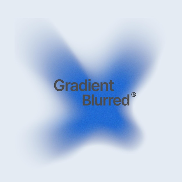 Desenfoque de fondo abstracto azul degradado