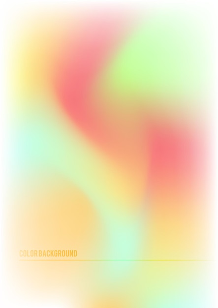Desenfoque de fondo degradado de arco iris de fantasía de varios colores con espacio para su texto Plantilla de imagen gráfica Vector abstracto Ilustración eps 10 para su folleto comercial
