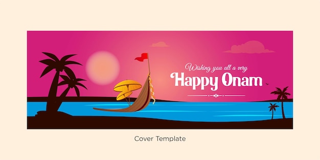 Les deseo un muy feliz diseño de portada del festival onam