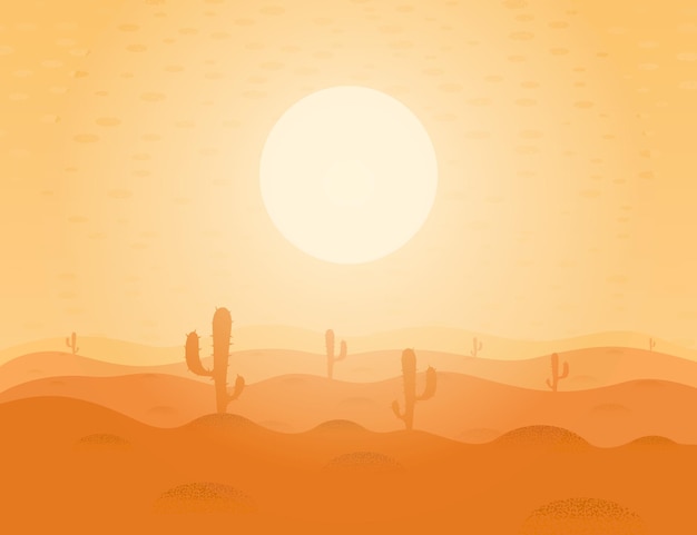 El desierto.