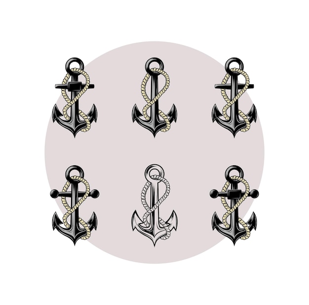 Designación del anclaje ilustrado