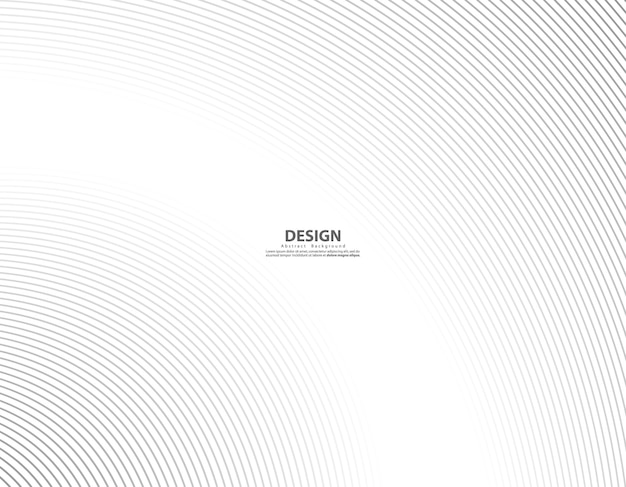 Designo de patrón de línea retro gradiente de fondo semitono de círculo abstracto