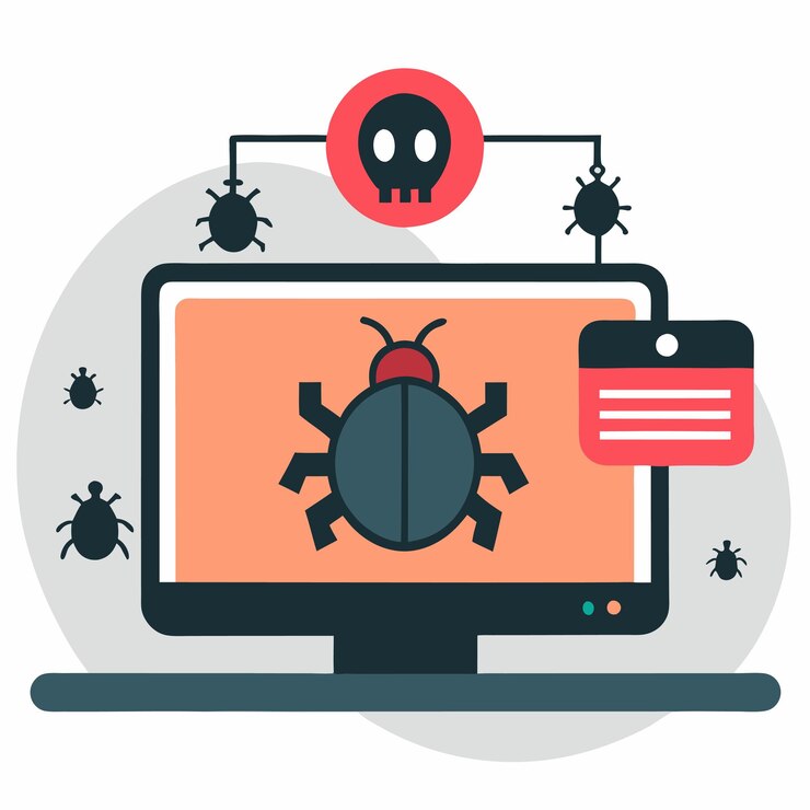 Vector desmascarar el robo de datos malware una guía visual para el robo digital