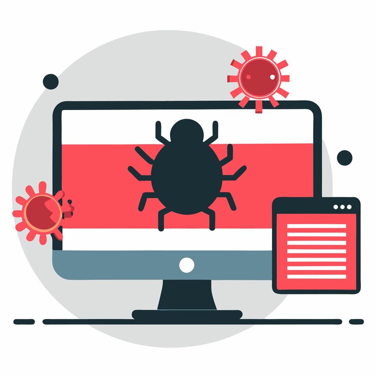 Vector desmascarar el robo de datos malware una guía visual para el robo digital
