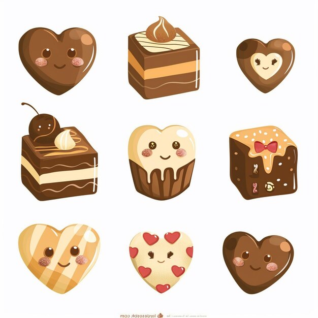 dessert de comida cacao chocolate marrón dulce diseño aislado ilustración leche vector oscuro d