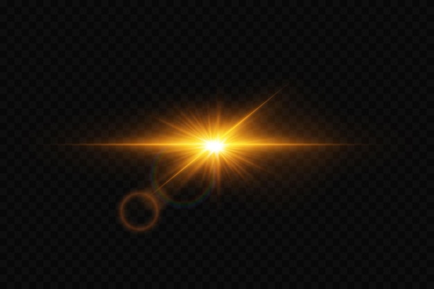 Un destello de luz y una explosión