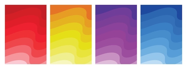 Desvanecimiento del color del gradiente de fondo de la ilustración