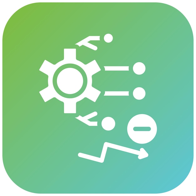 Desventajas de la automatización del diseño vectorial Estilo del icono