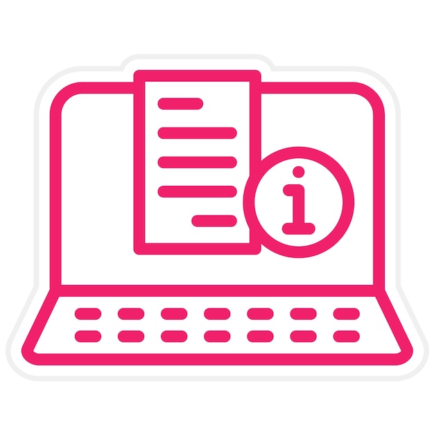 Detalles del diseño vectorial Estilo del icono