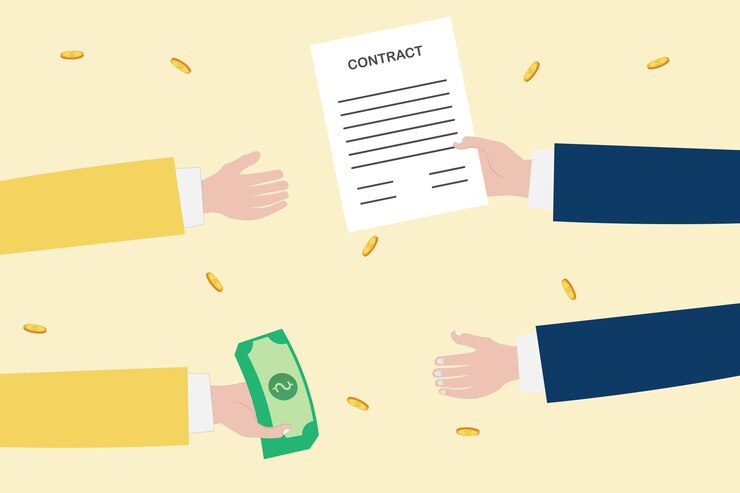 detener la corrupción, manos de empresarios y políticos que dan y aceptan sobornos por contrato
