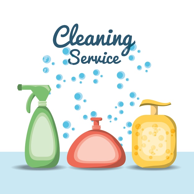 Detergente de servicio de limpieza