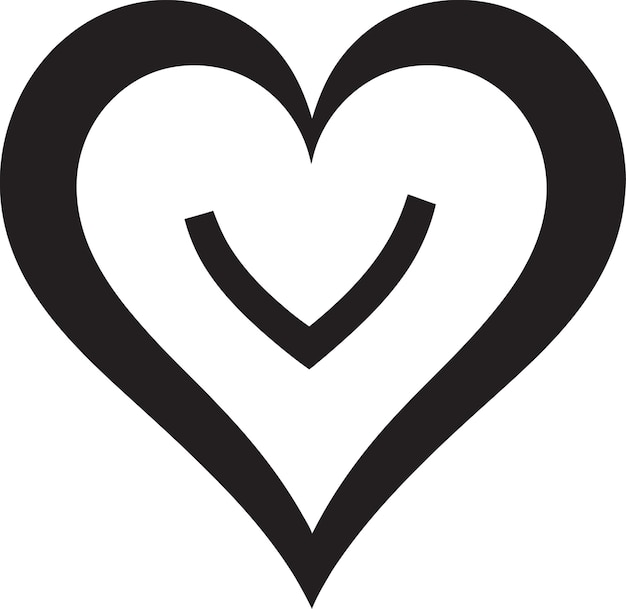 Devoción abstracta Vector Noir Ilustración Noir Abrazo Afecto vectorizado