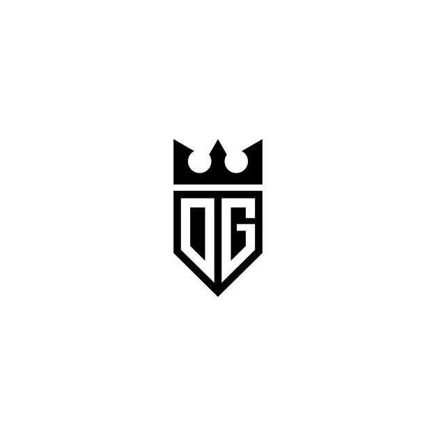 DG monograma logotipo diseño carta texto nombre símbolo monocromo logotipo alfabeto carácter simple logotipo