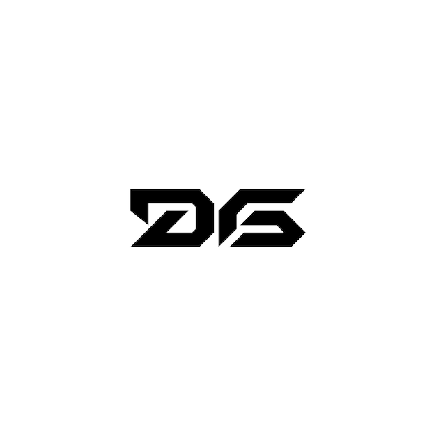 DG monograma logotipo diseño carta texto nombre símbolo monocromo logotipo alfabeto carácter simple logotipo