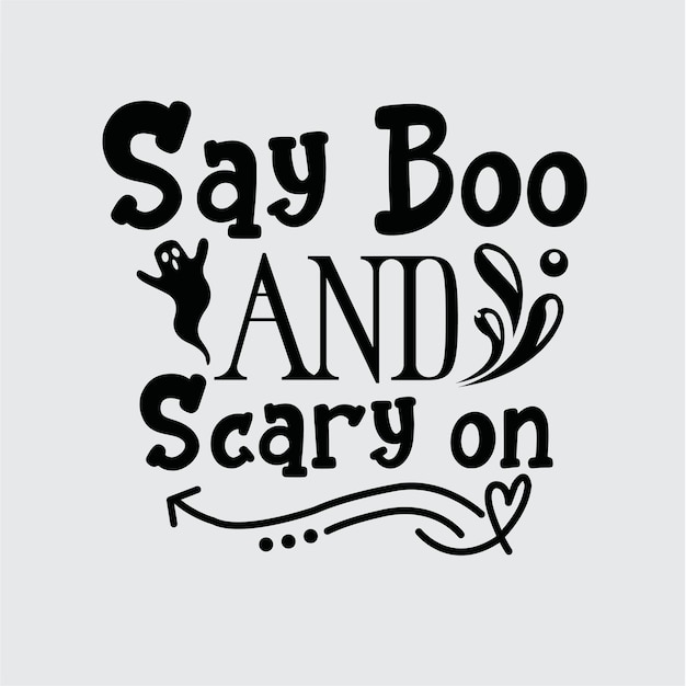 Di Boo y Scary en el diseño de la camiseta