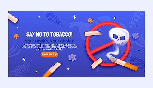 Di no al diseño de las pancartas de tabaco