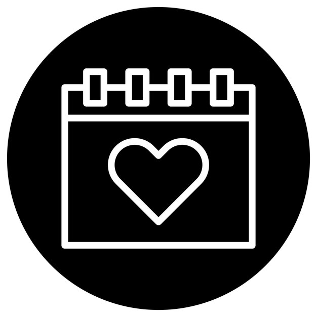 Día de la boda Ilustración de diseño de íconos vectoriales