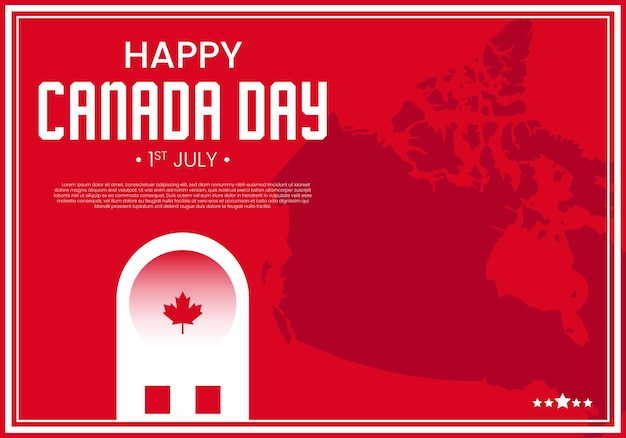 Día de canadá 1 de julio