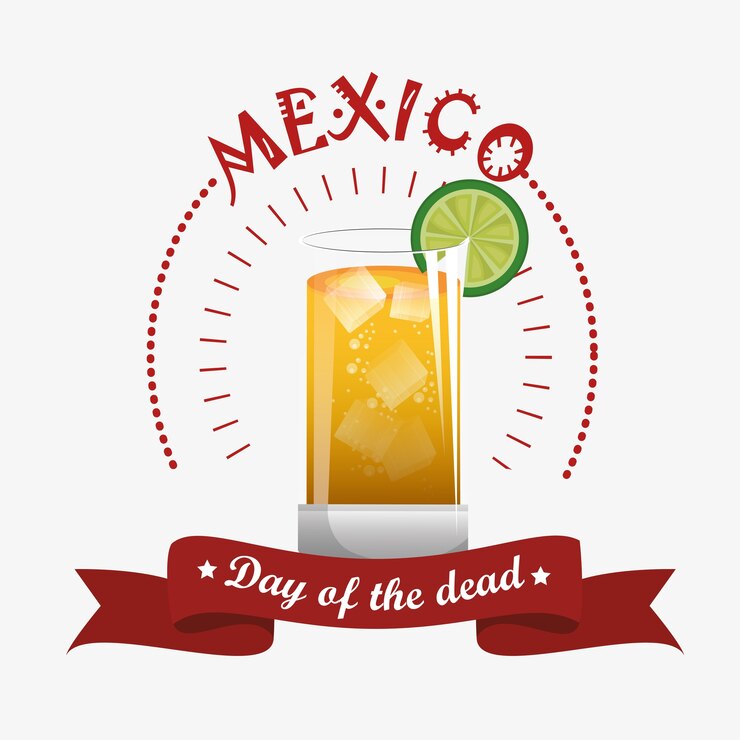 Vector día del diseño del ejemplo del vector de la celebración de muertos