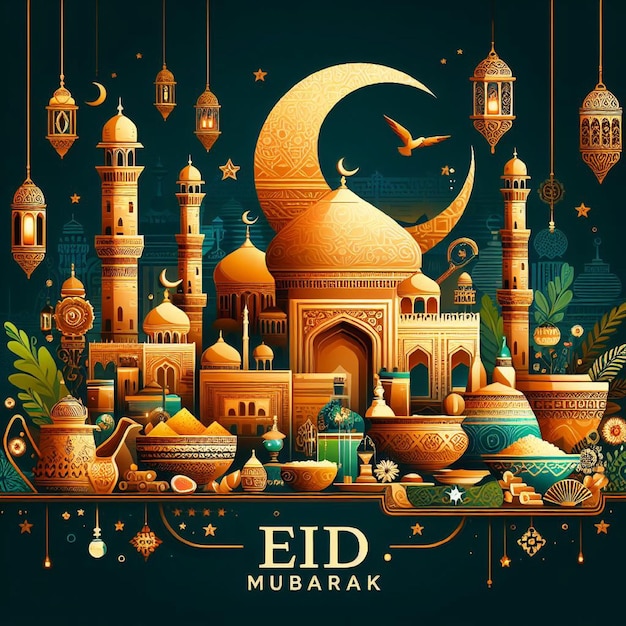 El día de Eid Mubarak