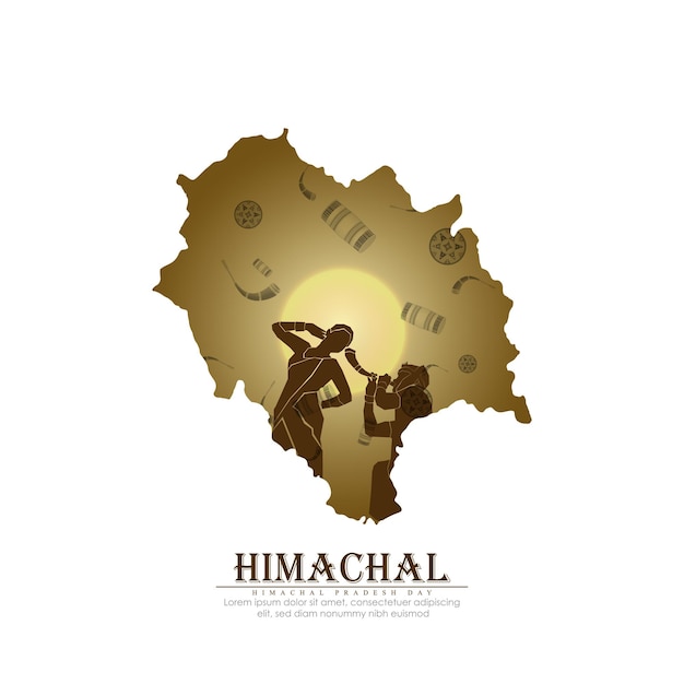 Día de himachal pradesh, ubicación del estado, formación y población en india