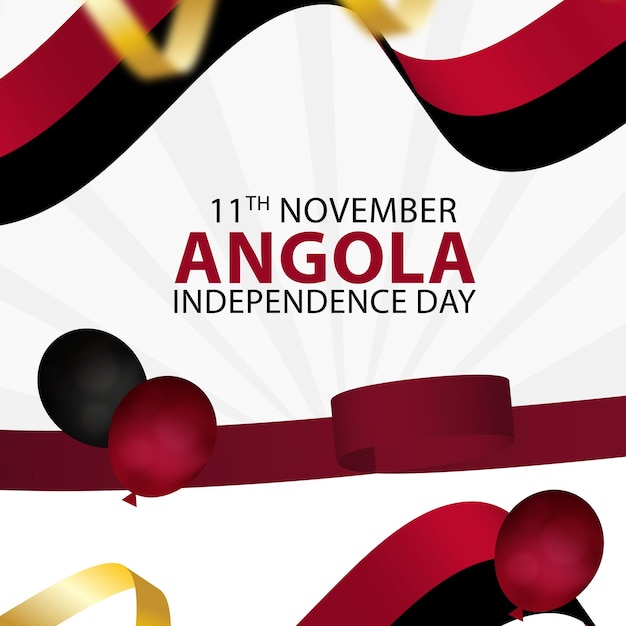 Día de la independencia de Angola el 11 de noviembre