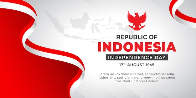 Día de la independencia de indonesia fondos de indonesia bandera de indonesia rojo blanco