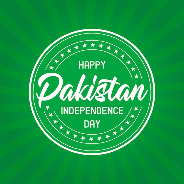 Día de la independencia de pakistán 14 de agosto celebración del día nacional de pakistán día de pakistán logotipo de pakistán