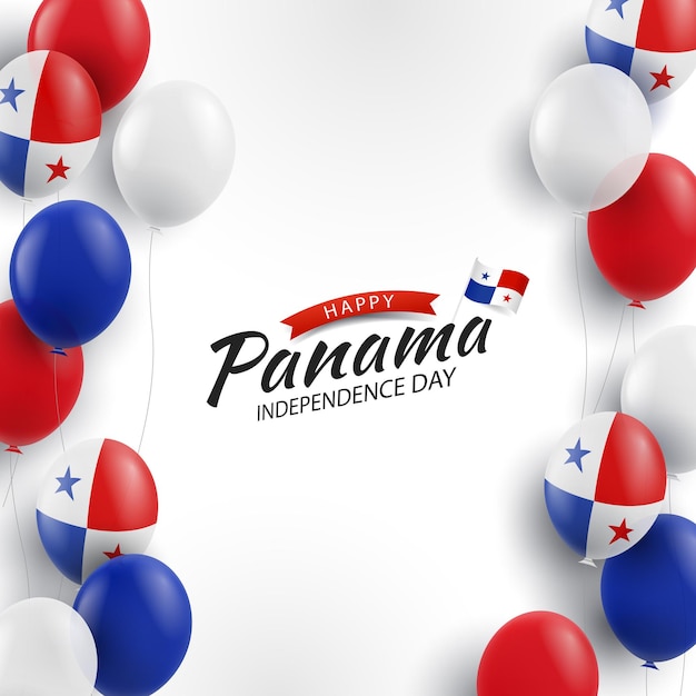 Vector día de la independencia de panamá