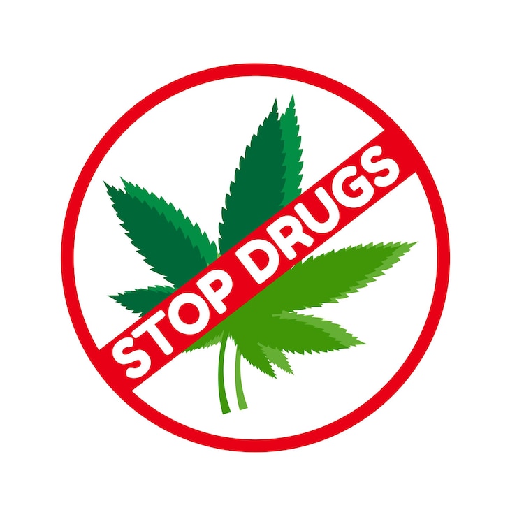 Día Internacional contra el Uso Indebido y el Tráfico Ilícito de Drogas Plantilla para cartel