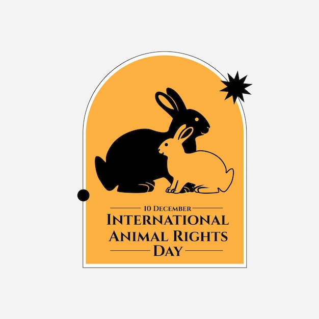 Día Internacional de los Derechos de los Animales el 10 de diciembre 2
