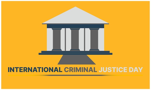 Día Internacional de la Justicia Penal Modelo de diseño