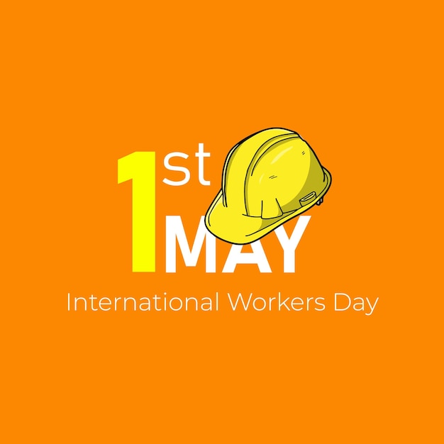 Vector día internacional de los trabajadores