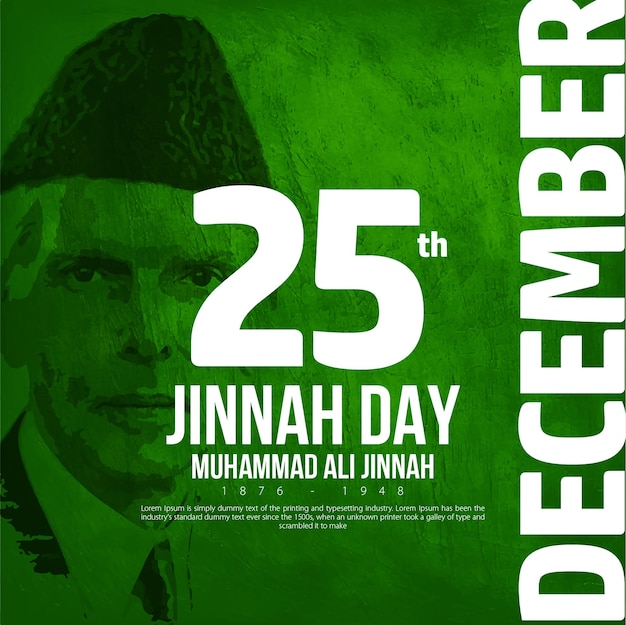 Día de jinnah muhammad ali jinnah