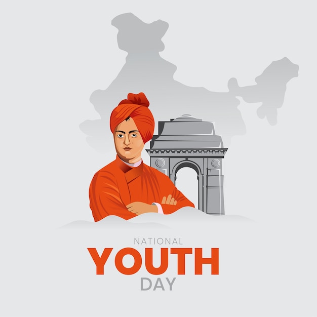 Día de la juventud india Swami Vivekananad