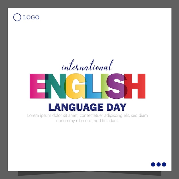 El Día de la Lengua Inglesa se celebra el 23 de abril