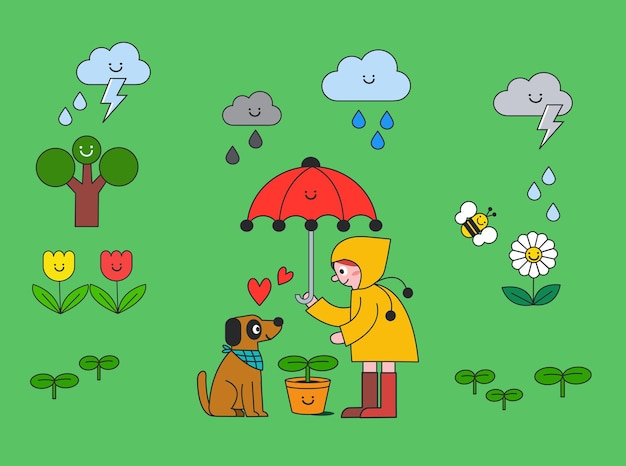 día de lluvia