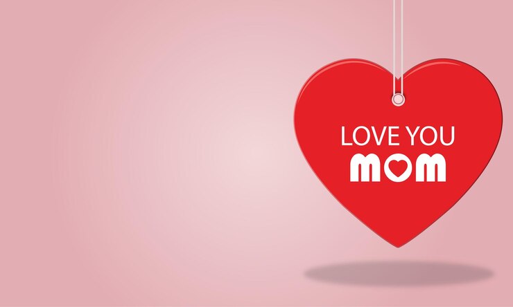 El día de la madre te quiero, mamá.