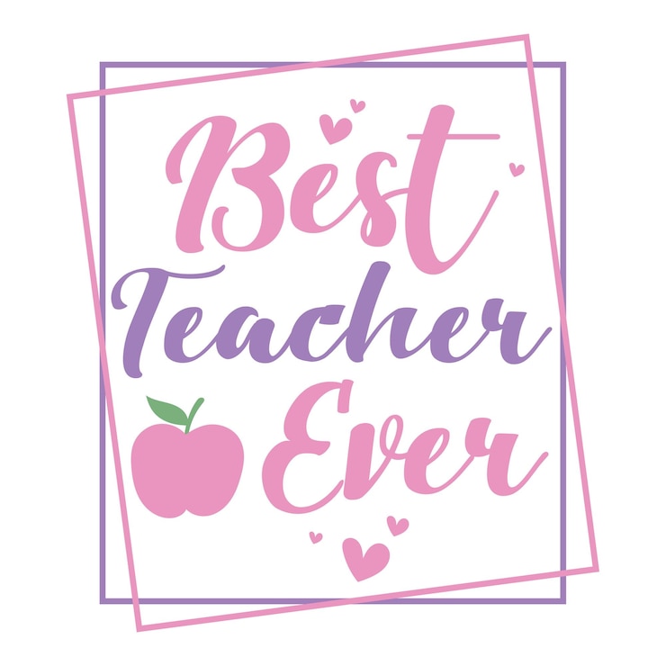 Vector el día de los maestros t-shirt diseño citas artículo de regalo el día de los profesores citas divertidas las citas de los maestros