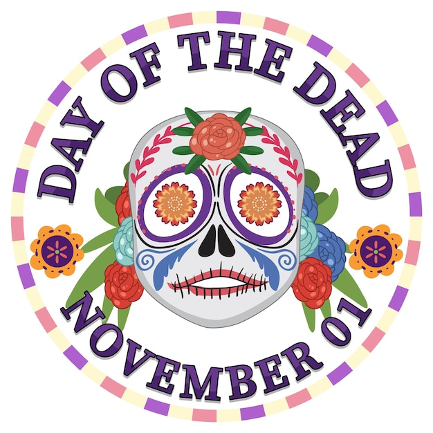 Día de Muertos con Calaca Mexicana