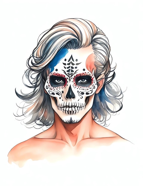 El Día de los Muertos Dia de los Muertos hombre