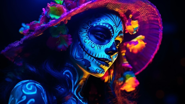 Vector dia de los muertos